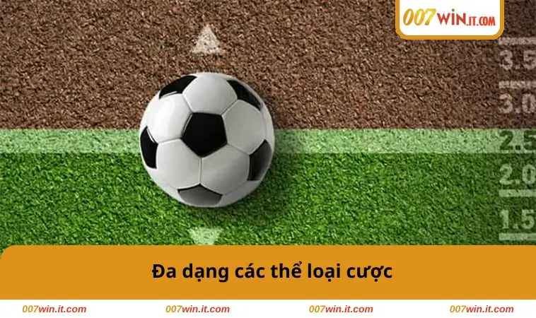 Đa dạng các thể loại cược