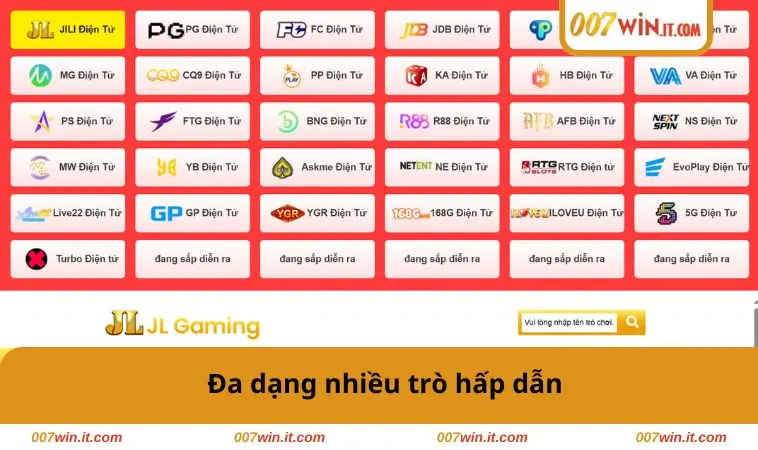 Đa dạng nhiều trò hấp dẫn