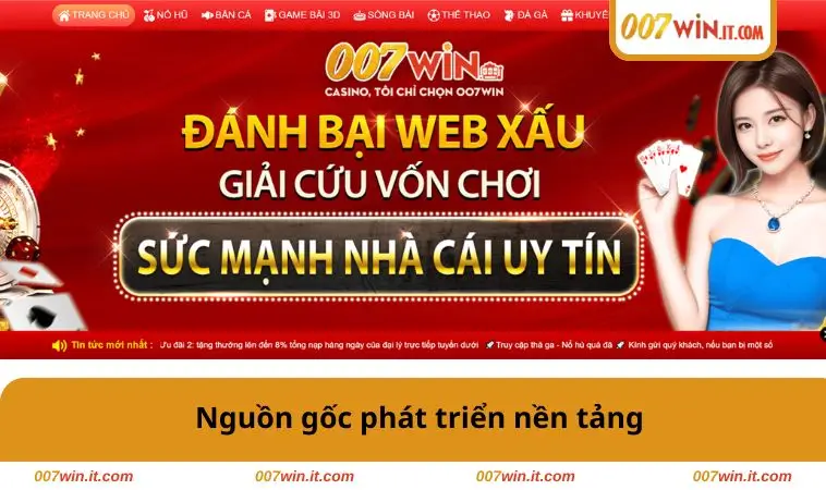 Nguồn gốc phát triển nền tảng